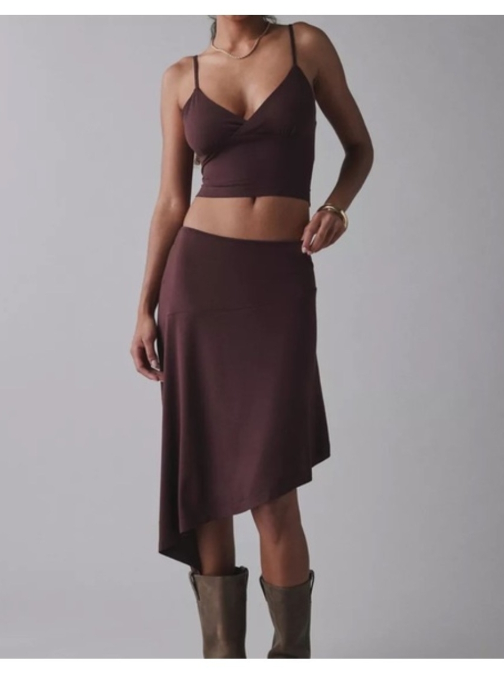 Urban outfitters Open Back Top/Skirt Set